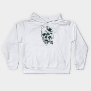 Skull and Roses Kids Hoodie